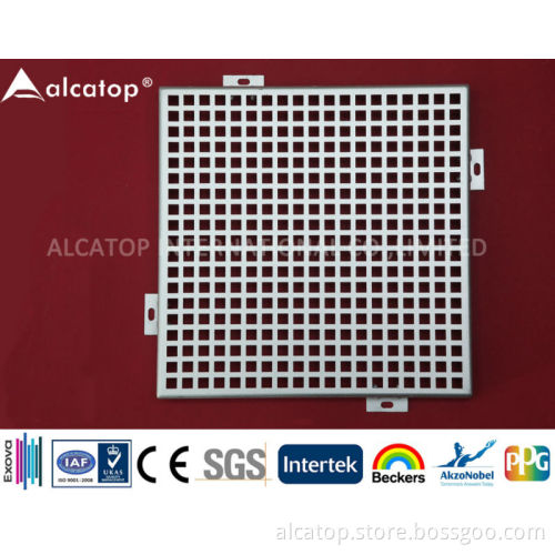 Perforated Aluminum Solid Panels